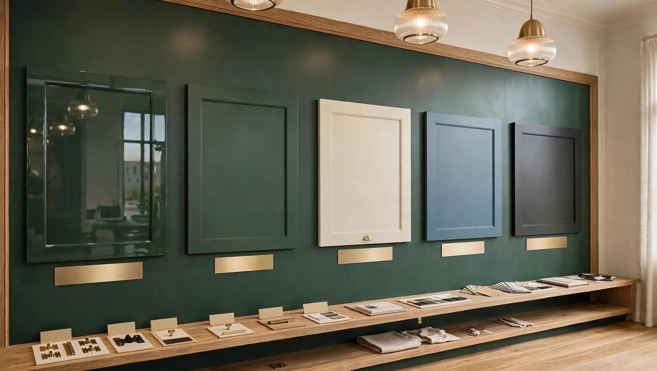 Cabinetry craftsmanship closer view